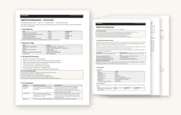 Mal for digital beredskapsplan
